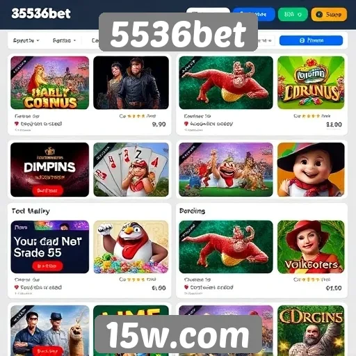 Análise das ofertas de jogos no site 5536bet